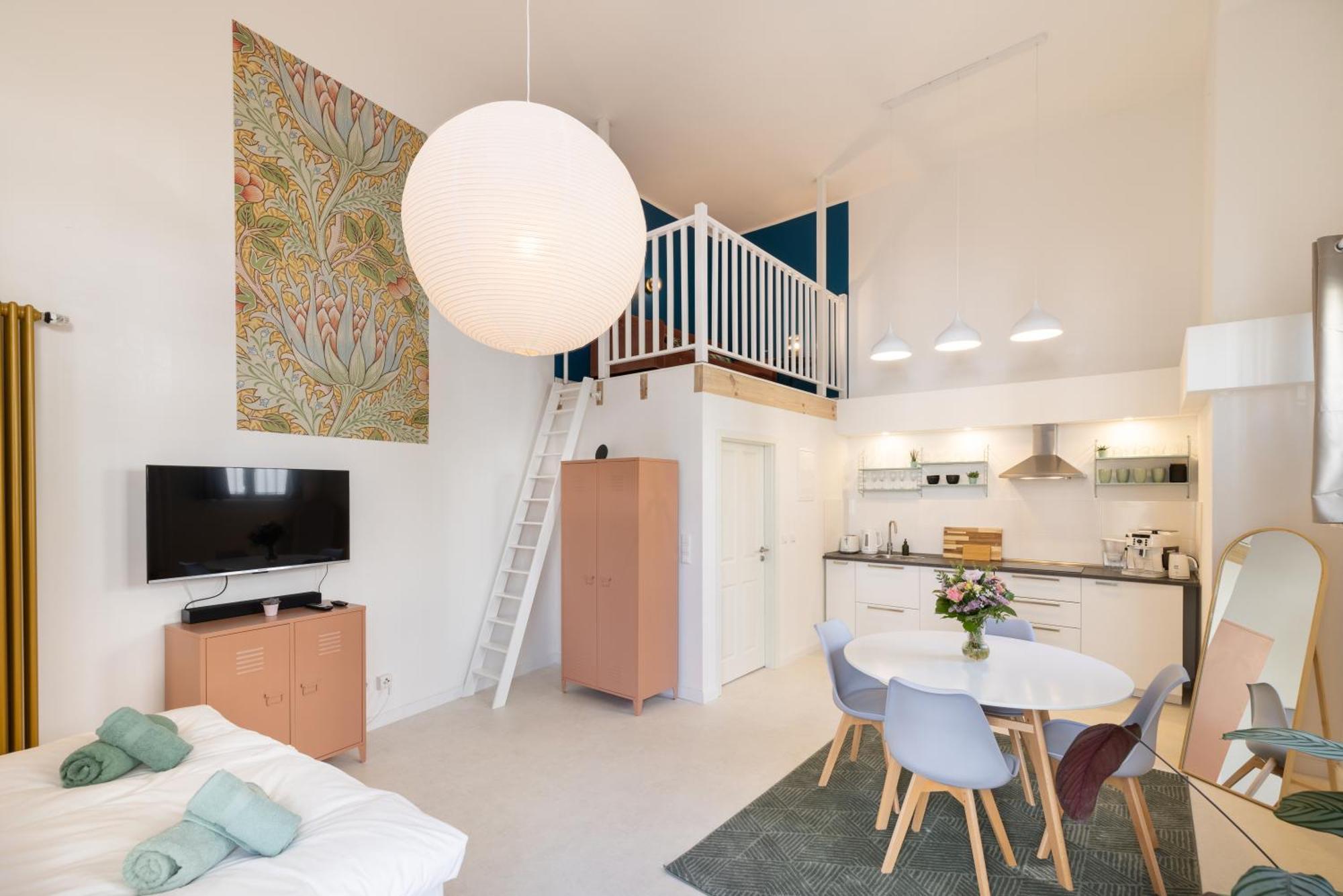 Great 1-Room Loft Berlim Exterior foto